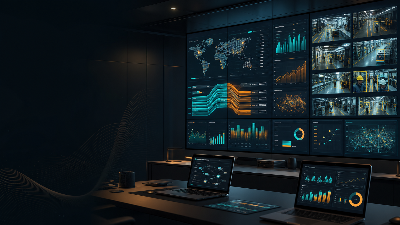 Enterprise analytics and computer vision command center